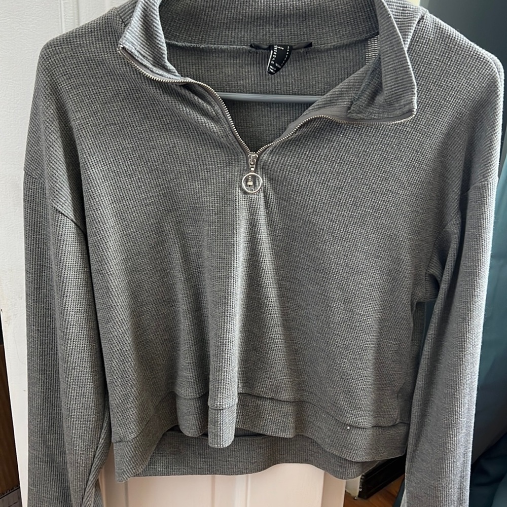 Forever 21 Quarter Zip LS